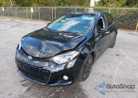 2016 Toyota Corolla S W/Special Edition Pkg from USA, damaged, VIN 2T1BURHE6GC482748